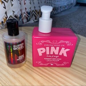 VS PINK LOTION & VINTAGE VS OIL ( for collection purposes only )
